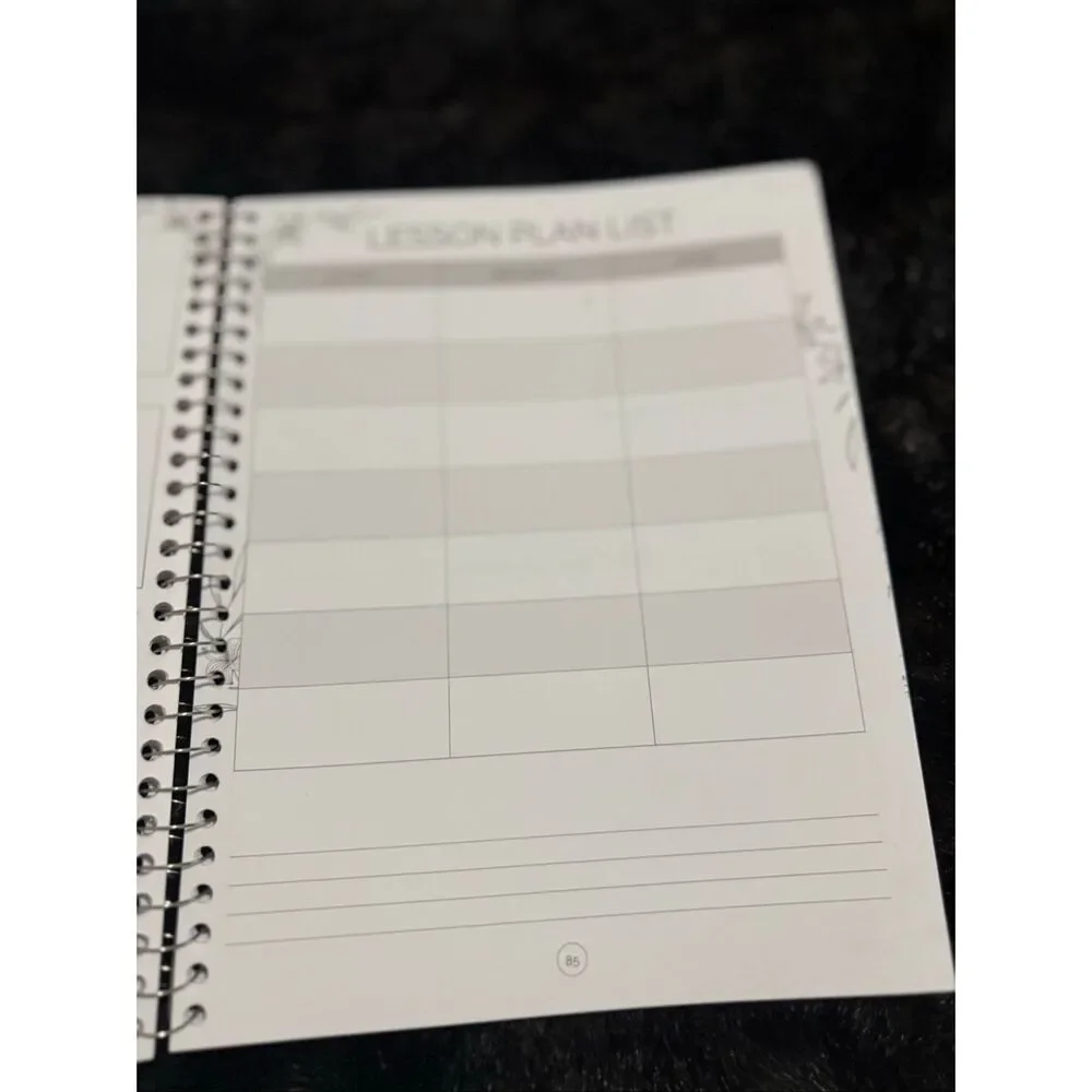 Homeschooling Blue Morning Time Journal & Planner 8.5 x 11